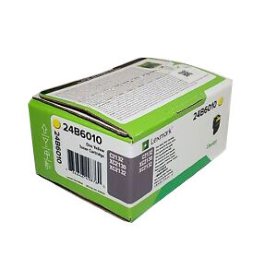 Lexmark 24B6010 Sarı Orjinal Toner - XC2130 / XC2132 (T12534)