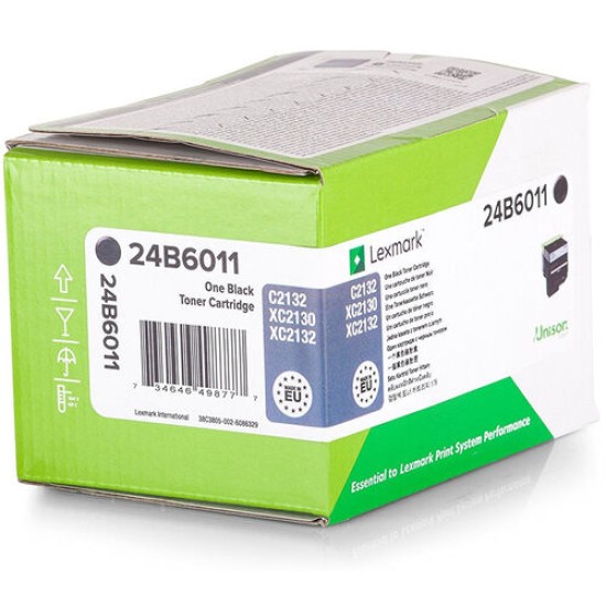 Lexmark 24B6011 Siyah Orjinal Toner - XC2130 / XC2132 (T12535)