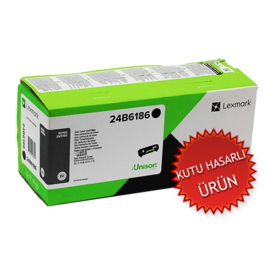 Lexmark 24B6186 Orjinal Toner - M3150 / XM3150 (C) (T17748)