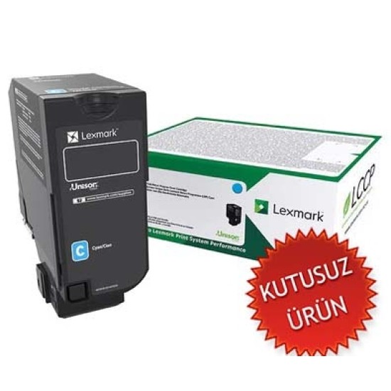 Lexmark 74C2SC0 Mavi Orjinal Toner - CS720 / CX725 (U) (T17751)