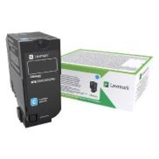 Lexmark 74C5HCE Mavi Orjinal Toner - CS720de (T17554)