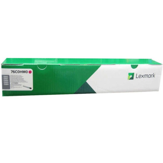 Lexmark 76C0HM0 Kırmızı Orjinal Toner Yüksek Kapasite - CS923 / CX921 Lexmark 76C0HM0 Kırmızı Orjinal Toner Yüksek Kapasite - CS923 / CX921