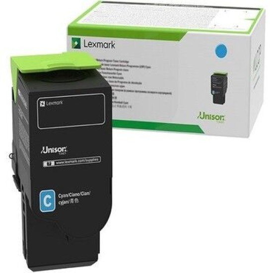 Lexmark 78C5XCE Mavi Orjinal Toner - CS421dn (T16478)
