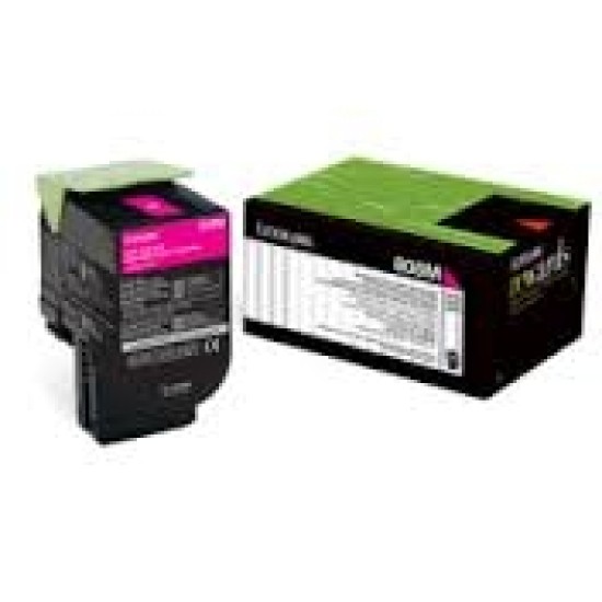 Lexmark 80C80M0 (808M) Kırmızı Orjinal Toner - CX410 / CX510 / CX310 Lexmark 80C80M0 (808M) Kırmızı Orjinal Toner - CX410 / CX510 / CX310