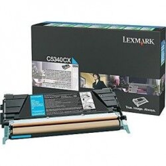Lexmark C5340CX Mavi Orjinal Toner - C524 / C534 Lexmark C5340CX Mavi Orjinal Toner - C524 / C534