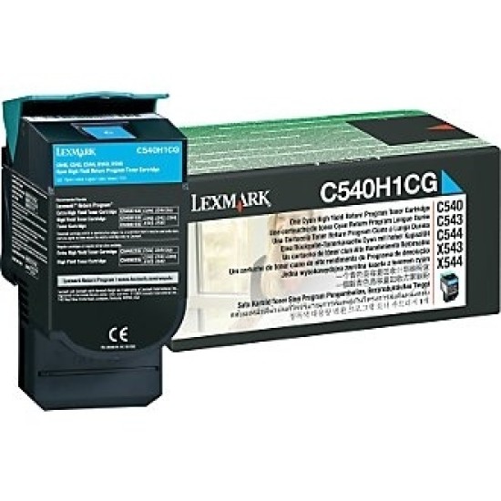 Lexmark C540H1CG Mavi Orjinal Toner - C540 / C544 (T3745) Lexmark C540H1CG Mavi Orjinal Toner - C540 / C544 (T3745)