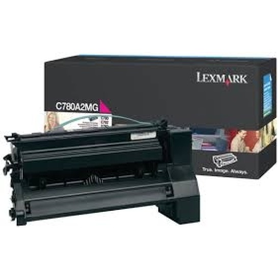 Lexmark C780A2MG Kırmızı Orjinal Toner - C780 / C782 Lexmark C780A2MG Kırmızı Orjinal Toner - C780 / C782