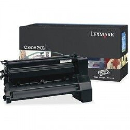Lexmark C780H2KG Siyah Orjinal Toner - C780 / C782 Lexmark C780H2KG Siyah Orjinal Toner - C780 / C782