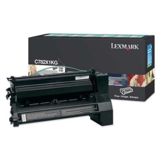 Lexmark C782X1KG Siyah Orjinal Toner - C782 / X782E Lexmark C782X1KG Siyah Orjinal Toner - C782 / X782E