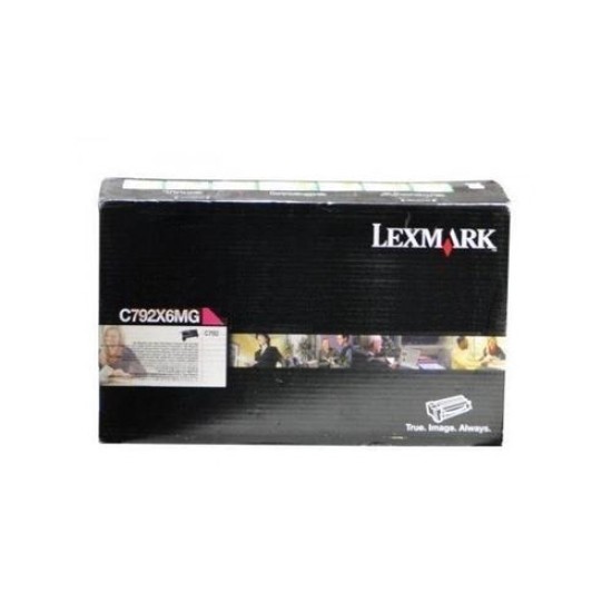 Lexmark C792X6MG Kırmızı Orjinal Toner Yüksek Kapasite - C792 Lexmark C792X6MG Kırmızı Orjinal Toner Yüksek Kapasite - C792
