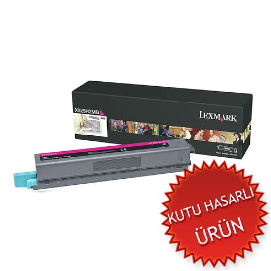 Lexmark C925H2MG Kırmızı Orjinal Toner - C925 (C) (T15240) Lexmark C925H2MG Kırmızı Orjinal Toner - C925 (C) (T15240)