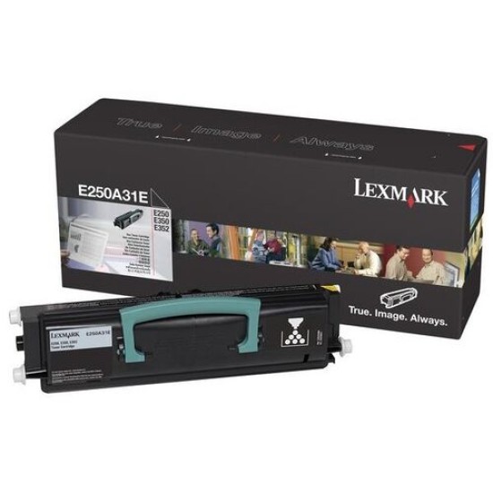 Lexmark E250A31E Siyah Orjinal Toner - E250d / E350d (T13210) Lexmark E250A31E Siyah Orjinal Toner - E250d / E350d (T13210)