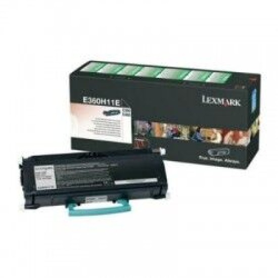 Lexmark E360H11E Siyah Orjinal Toner Yüksek Kapasite - E360 / E460 Lexmark E360H11E Siyah Orjinal Toner Yüksek Kapasite - E360 / E460