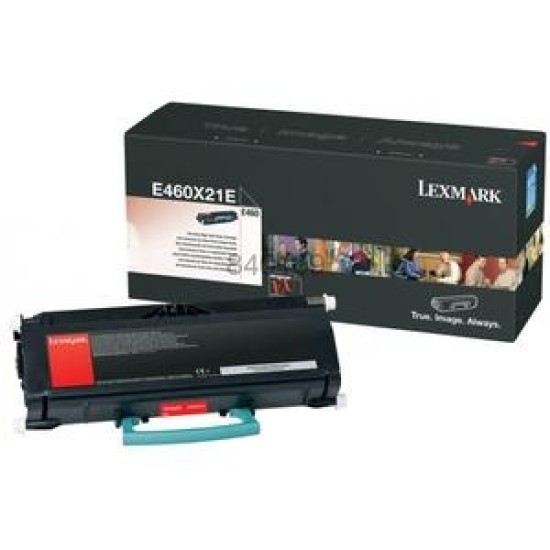 Lexmark E460X21E / E460X11E Siyah Orjinal Toner Yüksek Kapasite - E460 (T3891)