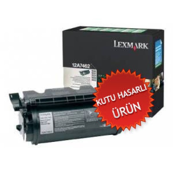 Lexmark 12A7462 Orjinal Toner - T630 / T632 (C) (T4701) Lexmark 12A7462 Orjinal Toner - T630 / T632 (C) (T4701)