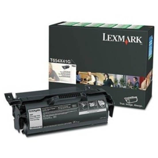 Lexmark T654X41G Siyah Orjinal Toner Extra Yüksek Kapasite - T654 Lexmark T654X41G Siyah Orjinal Toner Extra Yüksek Kapasite - T654
