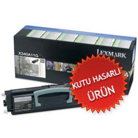 Lexmark X340A11G Siyah Lazer Toner - X340 (C) (T65) Lexmark X340A11G Siyah Lazer Toner - X340 (C) (T65)