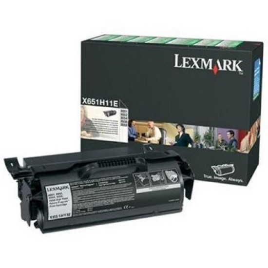 Lexmark X651H11E Orjinal Toner Yüksek Kapasite - X651 / X652 Lexmark X651H11E Orjinal Toner Yüksek Kapasite - X651 / X652