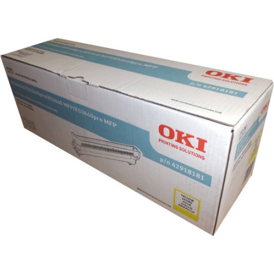 OKI 42918181 Sarı Orjinal Drum Ünitesi - ES3640a3 / ES2640 OKI 42918181 Sarı Orjinal Drum Ünitesi - ES3640a3 / ES2640