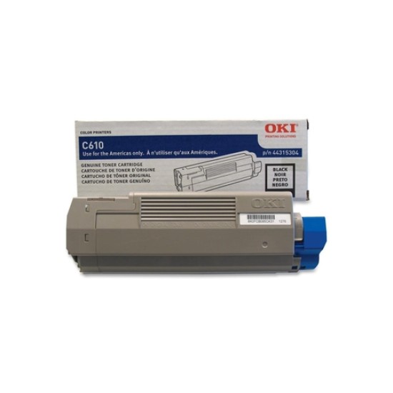 OKI 44315304 Siyah Orjinal Toner - C610N / C610CDN OKI 44315304 Siyah Orjinal Toner - C610N / C610CDN