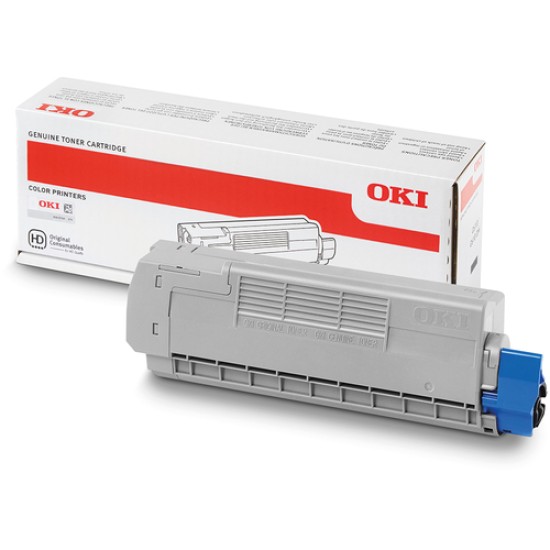 OKI 44315308 Siyah Orjinal Toner - C610DN / C610DM OKI 44315308 Siyah Orjinal Toner - C610DN / C610DM