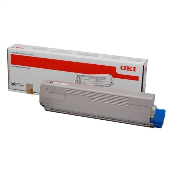 OKI 448446156 Siyah Orjinal Toner - C822 / C822DN (T16701)