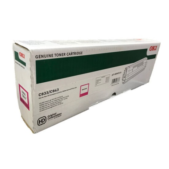 OKI 46443114 Kırmızı Orjinal Toner - C833 / C843 (T14098)
