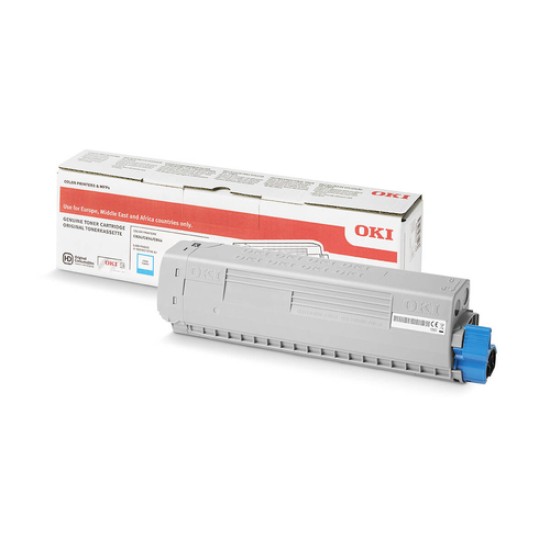 OKI 47095703 Mavi Orjinal Toner - C824DN / C834DNW (T17828)