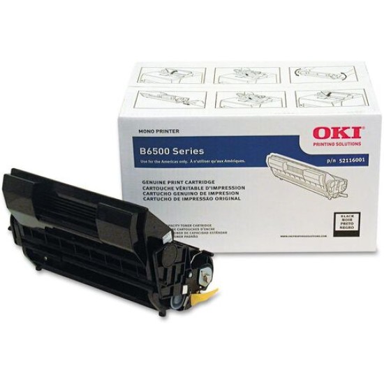 OKI 52116001 Siyah Orjinal Toner - B6500 / 6500dn (T13130) OKI 52116001 Siyah Orjinal Toner - B6500 / 6500dn (T13130)