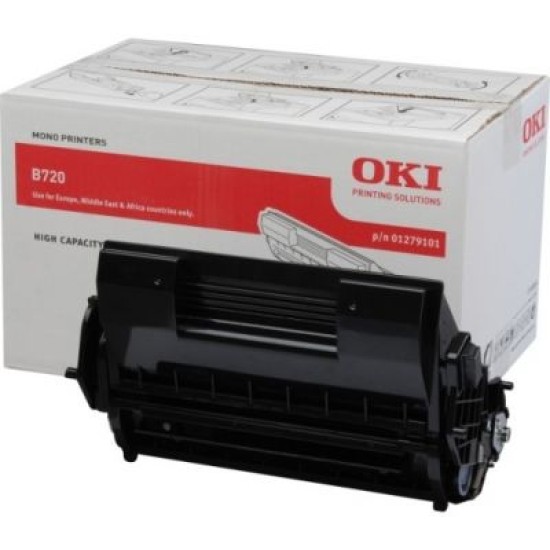 OKI 01279101 Siyah Orjinal Toner - B720 (T3798) OKI 01279101 Siyah Orjinal Toner - B720 (T3798)