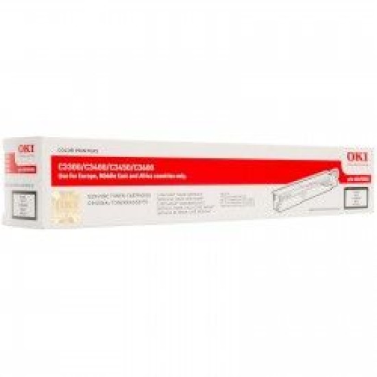 OKI 43459420 Siyah Orjinal Toner - C3300 / 3400 (T3666) OKI 43459420 Siyah Orjinal Toner - C3300 / 3400 (T3666)