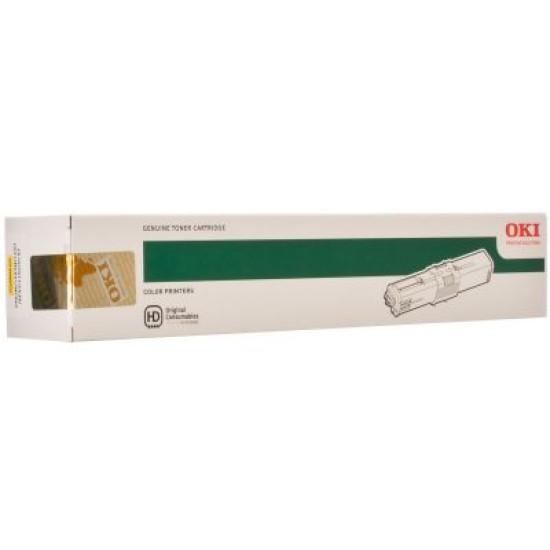 OKI 44469752 Sarı Orjinal Toner Yüksek Kapasite - C510 / 530 OKI 44469752 Sarı Orjinal Toner Yüksek Kapasite - C510 / 530