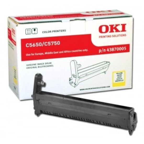 OKI 43870005 Sarı Orjinal Drum Ünitesi - C5650 / C5750 (T3912) OKI 43870005 Sarı Orjinal Drum Ünitesi - C5650 / C5750 (T3912)