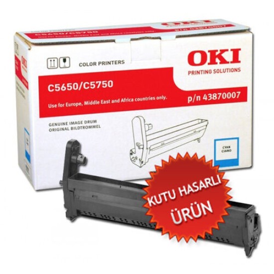 OKI 43870007 Mavi Orjinal Drum Ünitesi - C5650 / C5750 (C) (T15151) OKI 43870007 Mavi Orjinal Drum Ünitesi - C5650 / C5750 (C) (T15151)