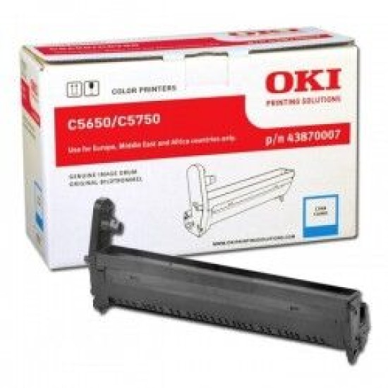 OKI 43870007 Mavi Orjinal Drum Ünitesi - C5650 / C5750 OKI 43870007 Mavi Orjinal Drum Ünitesi - C5650 / C5750