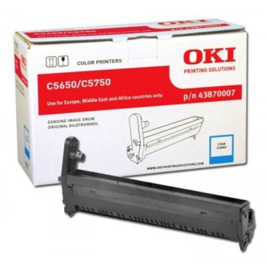 OKI 43870007 Mavi Orjinal Drum Ünitesi - C5650 / C5750 OKI 43870007 Mavi Orjinal Drum Ünitesi - C5650 / C5750