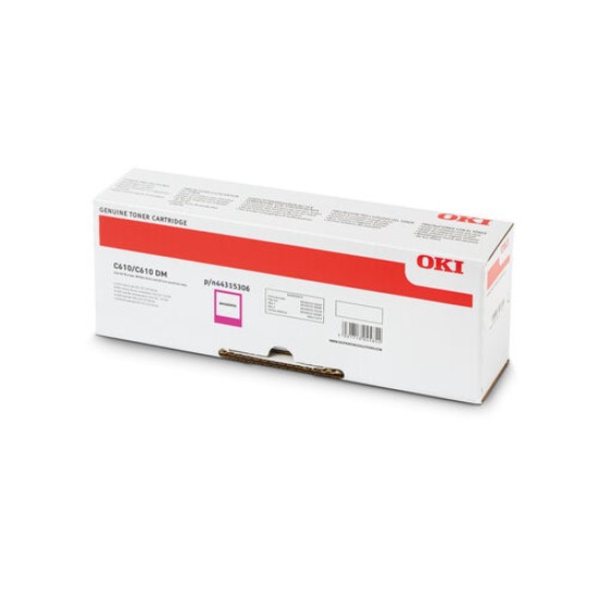 OKI 44315306 Kırmızı Orjinal Toner - C610 (T16262)