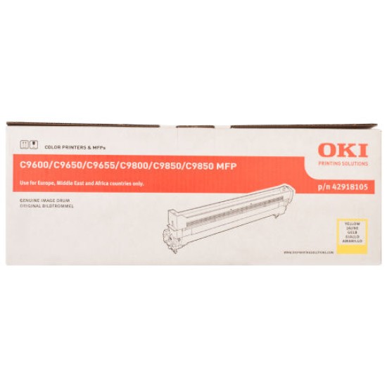 OKI 42918105 Sarı Orjinal Drum Ünitesi - C9600 / C9650 / C9655 (T8367) OKI 42918105 Sarı Orjinal Drum Ünitesi - C9600 / C9650 / C9655 (T8367)