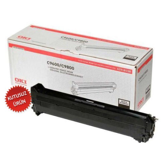 OKI 42918108 Siyah Orjinal Drum Ünitesi - C9600 / C9650 / C9655 (U) (T10886)