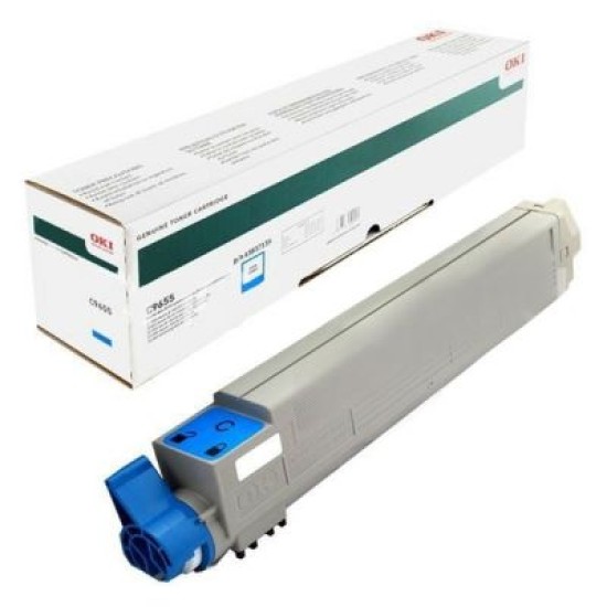 OKI 43837135 Mavi Orjinal Toner - C9655 OKI 43837135 Mavi Orjinal Toner - C9655