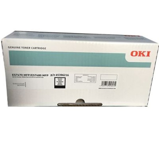 OKI 45396216 Siyah Orjinal Toner - ES7470 / ES7480 (T3142)