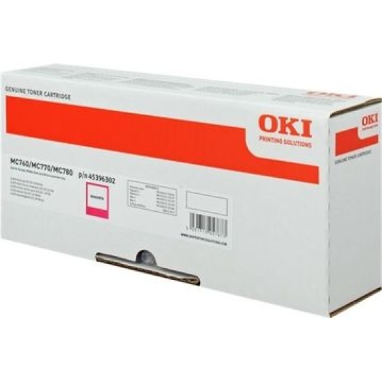 OKI 45396302 Kırmızı Orjinal Toner - MC760 / MC770 (T9587) OKI 45396302 Kırmızı Orjinal Toner - MC760 / MC770 (T9587)
