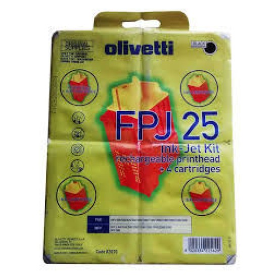 Olivetti FPJ25 (82070) Siyah Orjinal Kartuş (T10277) Olivetti FPJ25 (82070) Siyah Orjinal Kartuş (T10277)