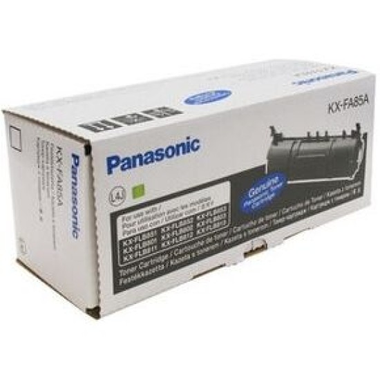 Panasonic KX-FA85A Siyah Orjinal Toner - KX-FLB851 / KX-FLB881 Panasonic KX-FA85A Siyah Orjinal Toner - KX-FLB851 / KX-FLB881