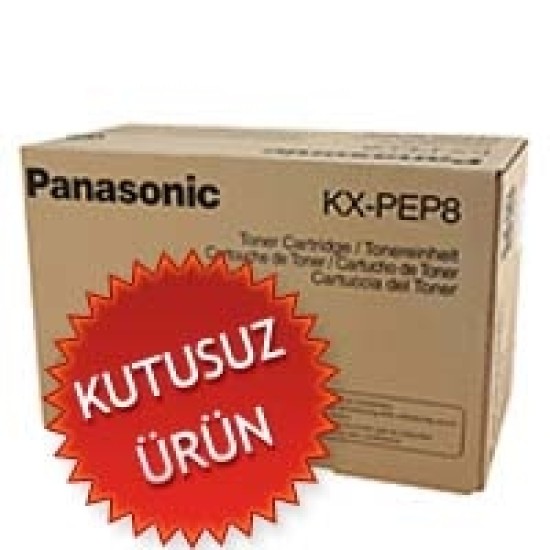 Panasonic KX-PEP8 Siyah Orjinal Toner (U) (T195) Panasonic KX-PEP8 Siyah Orjinal Toner (U) (T195)