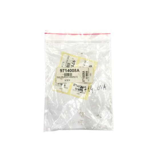 Philips 9714008A Polycarbonate Screw (T14644)