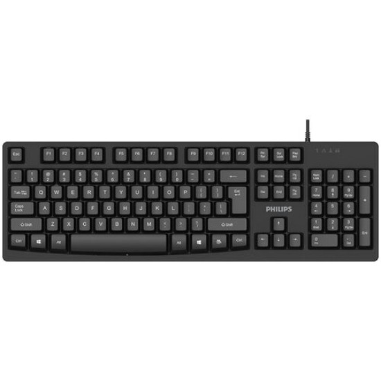 Philips K214 Siyah USB Q Multimedia Klavye (SPK6214) (T15522)