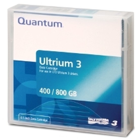 Quantum LTO-3 Ultrium 3 400 GB / 800 GB Data Kartuşu 680m, 12.65mm Quantum LTO-3 Ultrium 3 400 GB / 800 GB Data Kartuşu 680m, 12.65mm