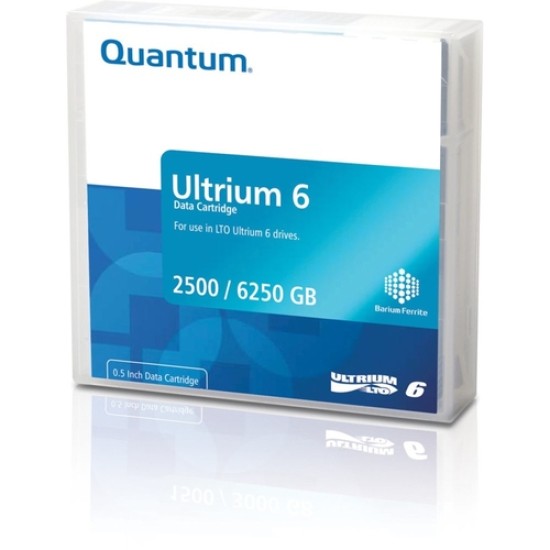 Quantum LTO-6 (MR-L6MQN-03) Ultrium-6 Data Kartuşu (2.5TB/6.25TB) Quantum LTO-6 (MR-L6MQN-03) Ultrium-6 Data Kartuşu (2.5TB/6.25TB)