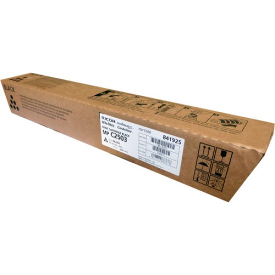 Ricoh C2503 Siyah Orjinal Toner MP-C2503-2504-2011-2003-2004 (841925) (T8298) Ricoh C2503 Siyah Orjinal Toner MP-C2503-2504-2011-2003-2004 (841925) (T8298)